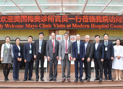 Modern Cancer Hospital Guangzhou, Mayo Clinic, medical cooperation between China and America